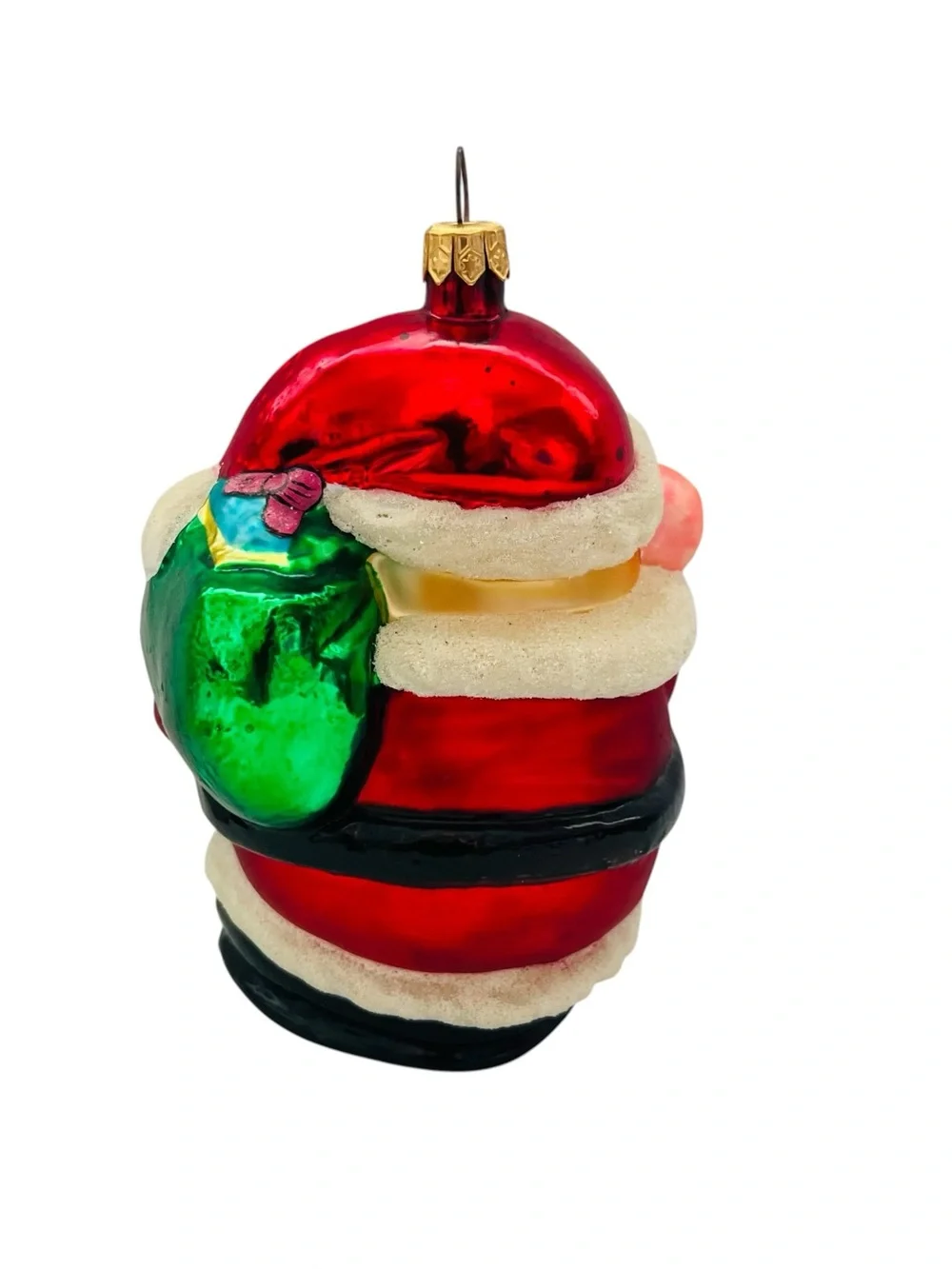 Vintage Christopher Radko Christmas Mr Potato Head Santa Ornament